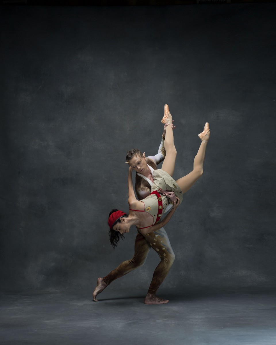 Lar Lubovitch Dance Company  aAAAAAAAAAAAAAAAAArtemis in AthensaAAAAAAAAAAAAAAAA  Pictured: Guest artist Alessandra Ferri and Lar Lubovitch Company dancer Tobin Del Cuore  Photo by: NYC Dance Project 